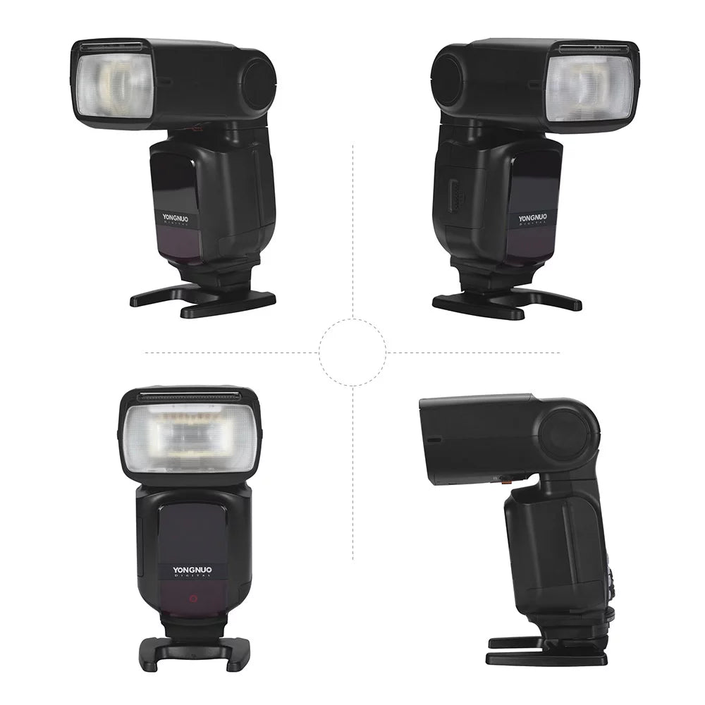 YN622N 1/8000s 5600K Light, Wireless Wireless Speedlite YN968N Built-in II DSLR with Flash System Cameras Nikon YONGNUO LED Compatible with and TTL HSS, YN560
