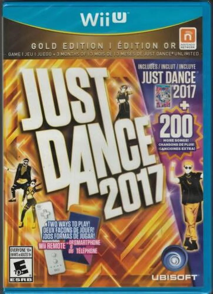 Factory Dance Sealed Just (Brand Edition Version) Nintend Wii-U 2017 Gold US New