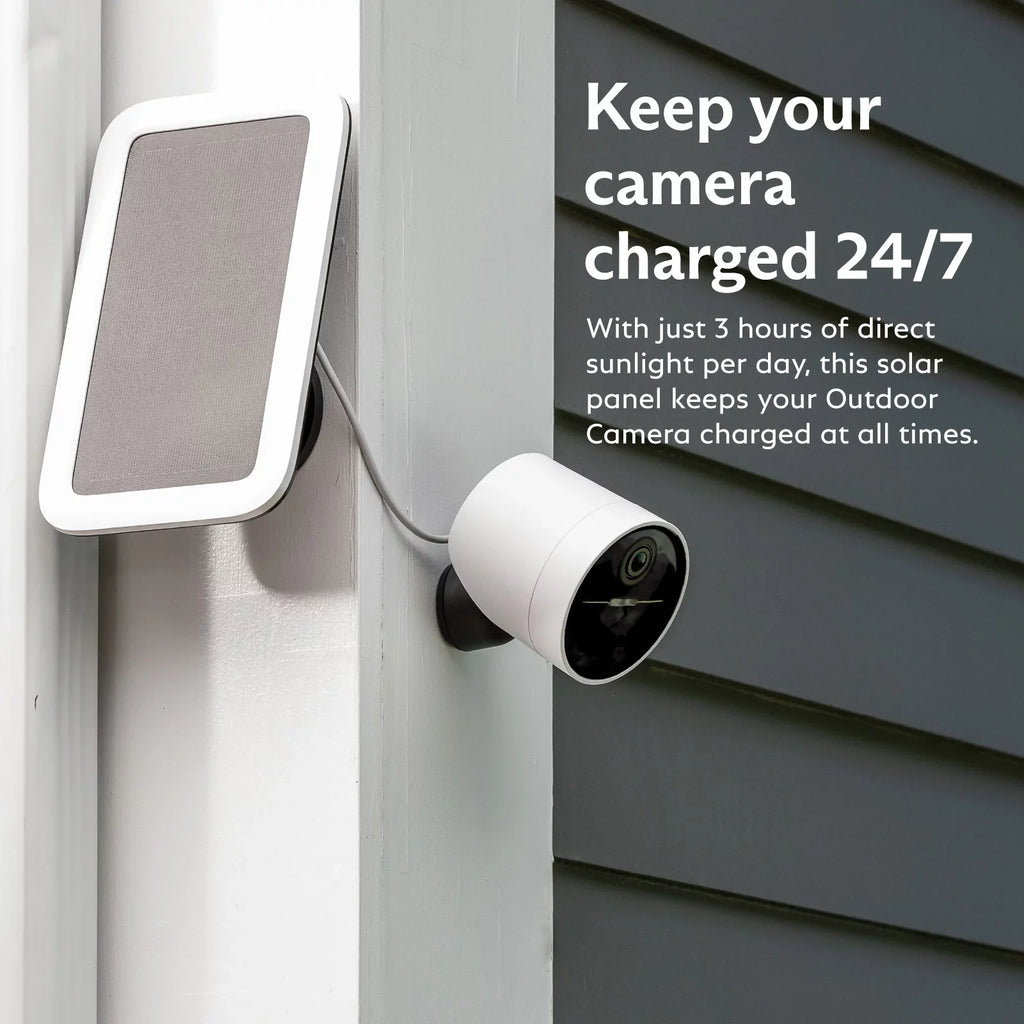 Solar Panel exterior Camera