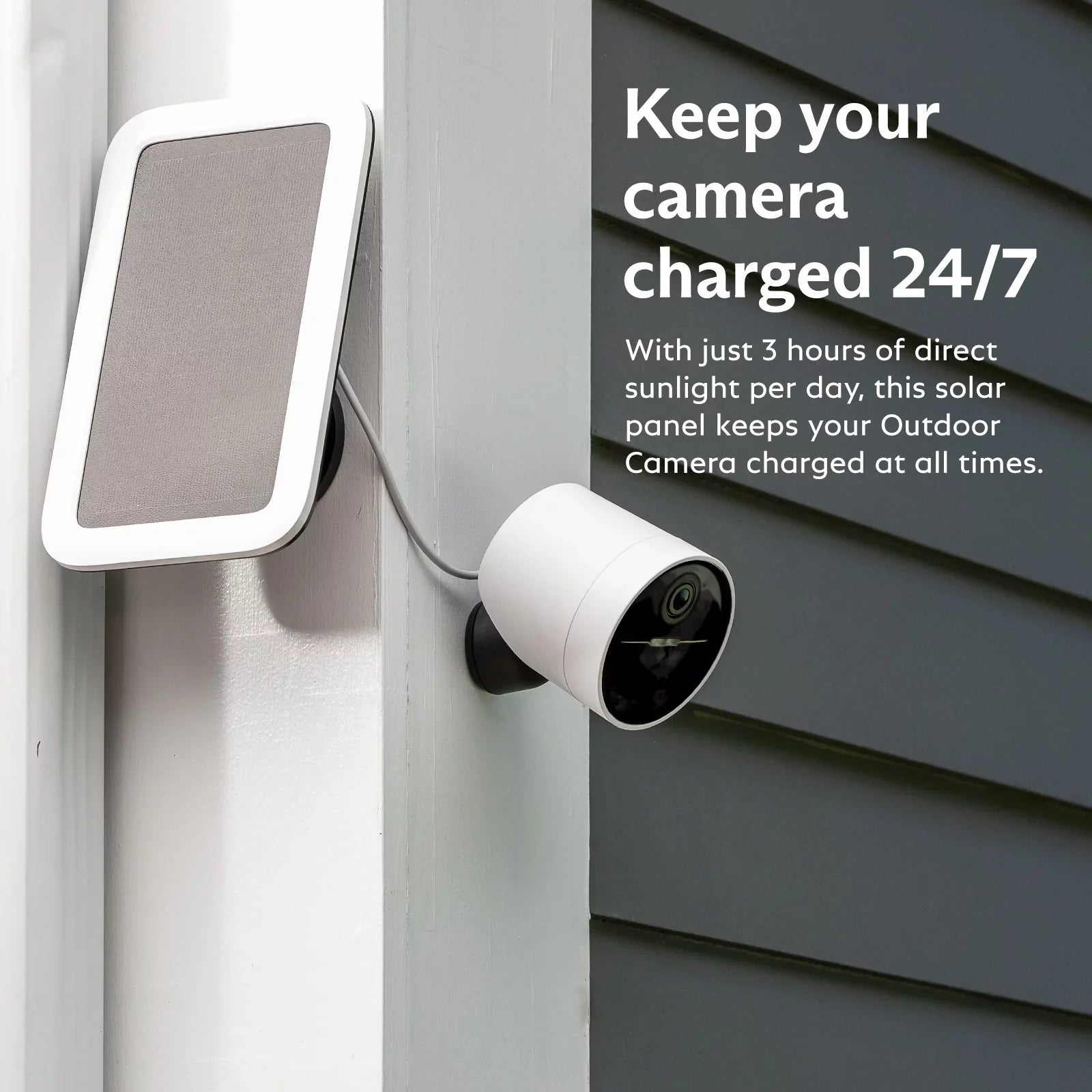 Solar Panel exterior Camera