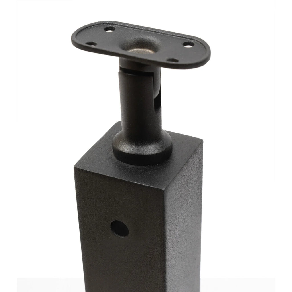 Level Cable Level 36''x2''x2'' Fence Stainless Post for Cable Square Concrete System Deck Two Post Sides Railing Railing Steel Wood Pre-Drilled