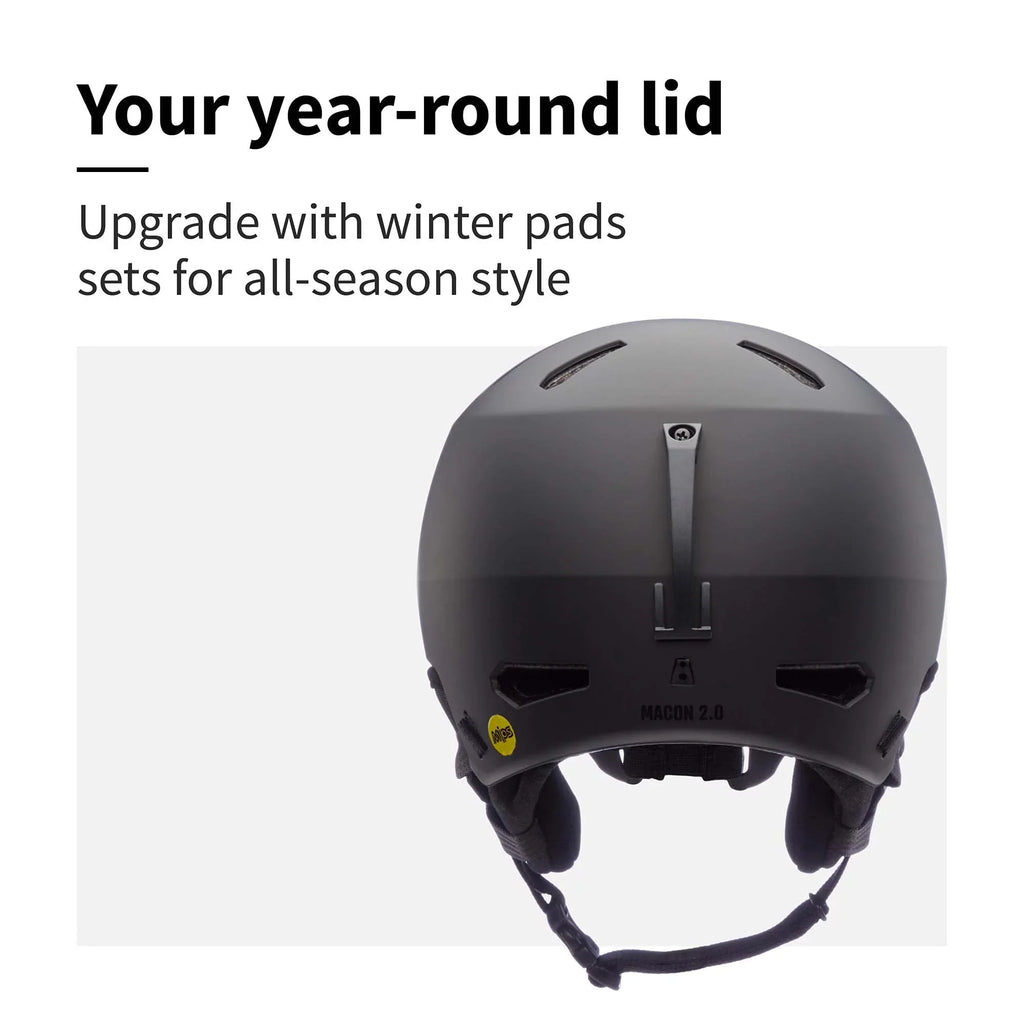 2.0 Matte Helmet Macon Multisport Bern, Small Black