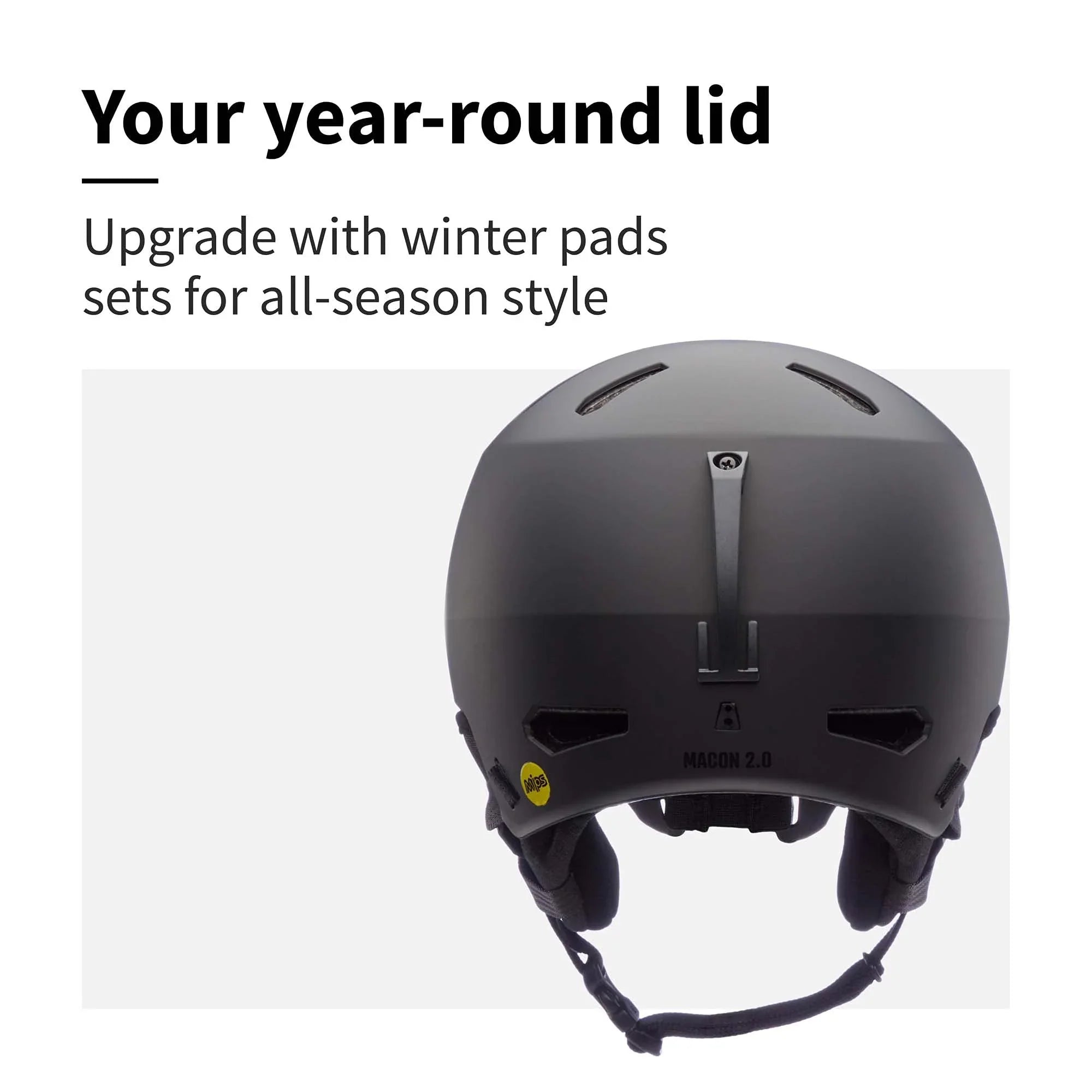 2.0 Matte Helmet Macon Multisport Bern, Small Black