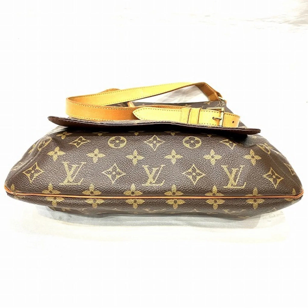 Monogram (Fair) Shoulder Women Pre-Owned M51256 Men Musette Bag