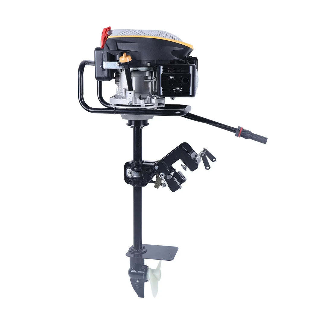 Engine Boat Boat 9 TAS Outboard System Motor Ignition 4 CC Air Cylinder Heavy 225 Stroke Cooling Miumaeov Engine 3600 r/min Single HP Fishing Marine Duty with Engine