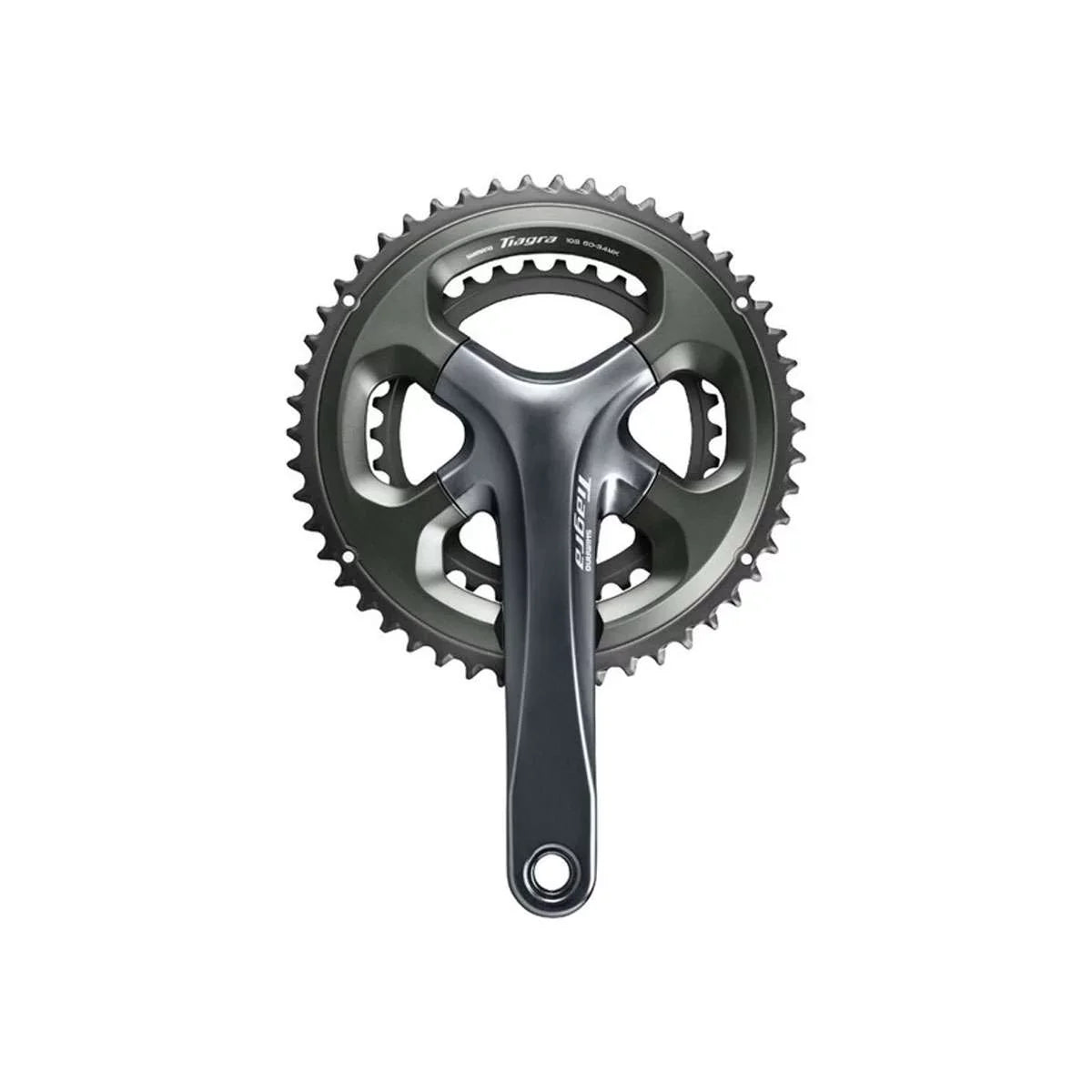 48/34t, Gray Interface, Tiagra 110 Shimano Crankset Spindle Hollowtech - 170mm, Asymmetric 10-Speed, BCD, II FC-4700