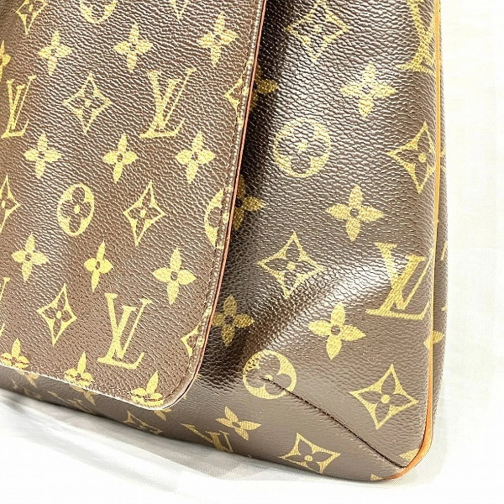 Monogram (Fair) Shoulder Women Pre-Owned M51256 Men Musette Bag