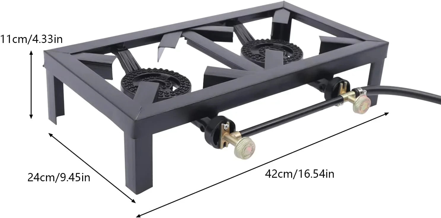 Propane Burner Portable Stove Gas for Flkoendmall exterior Camping 8000W Cooker Patio 2
