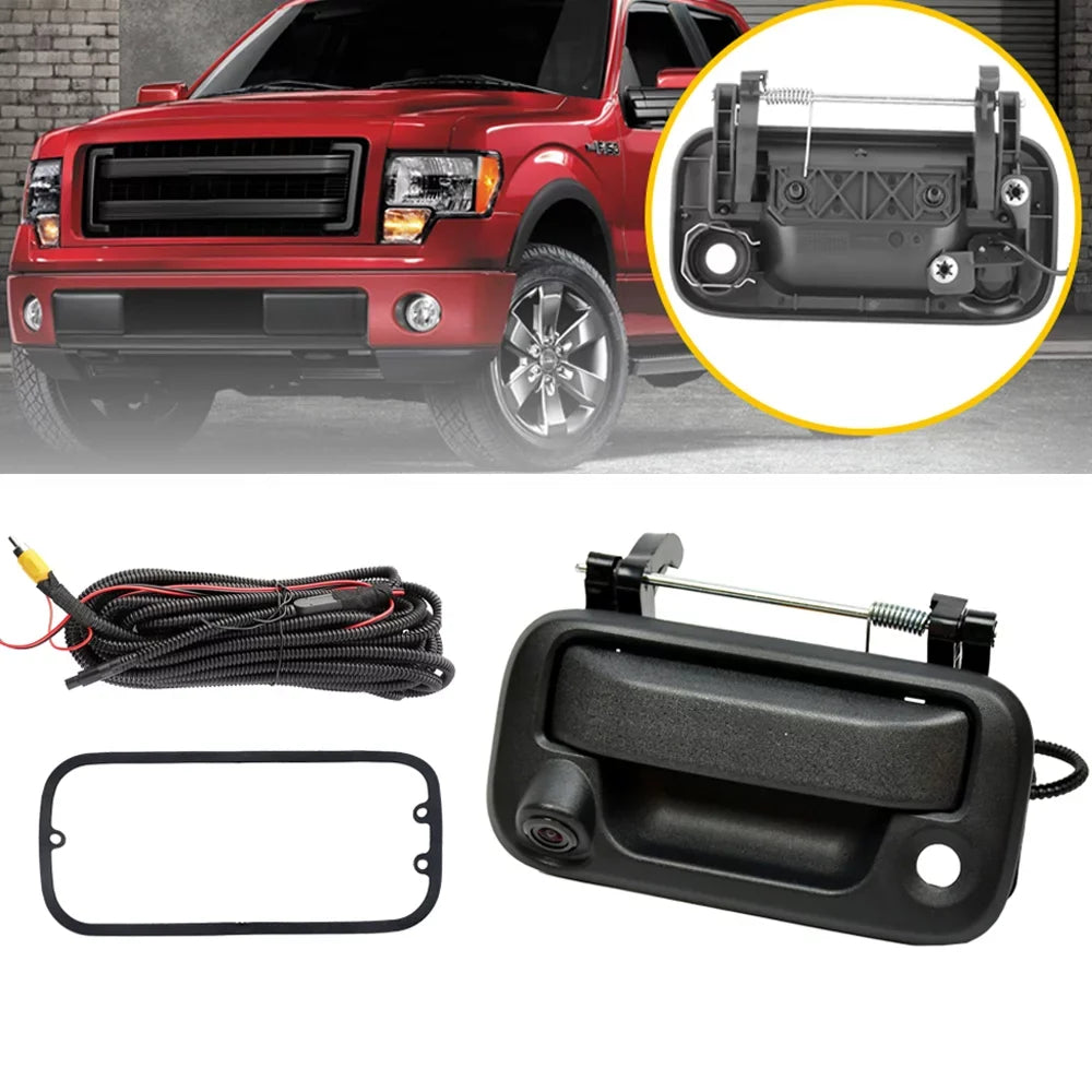 Camera Fits with Backup F550 2004-2014 F250 Handle F150 Tailgate F350 View 2008-2014 Rear For Camera F450