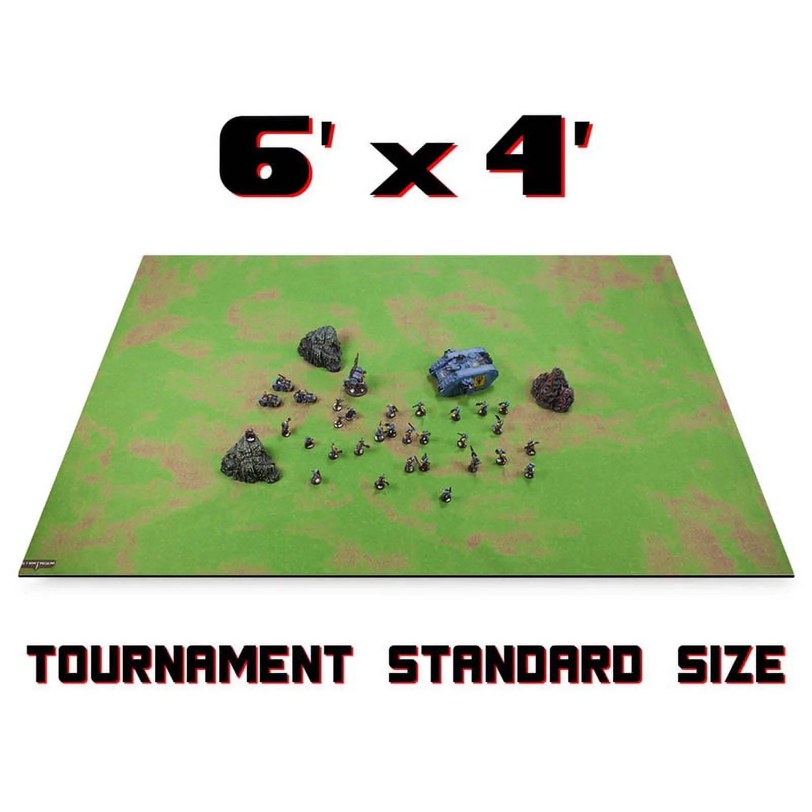 Battlemat, Holdings Neoprene Field x 6 Open 4 ft. Brybelly GBTM-001