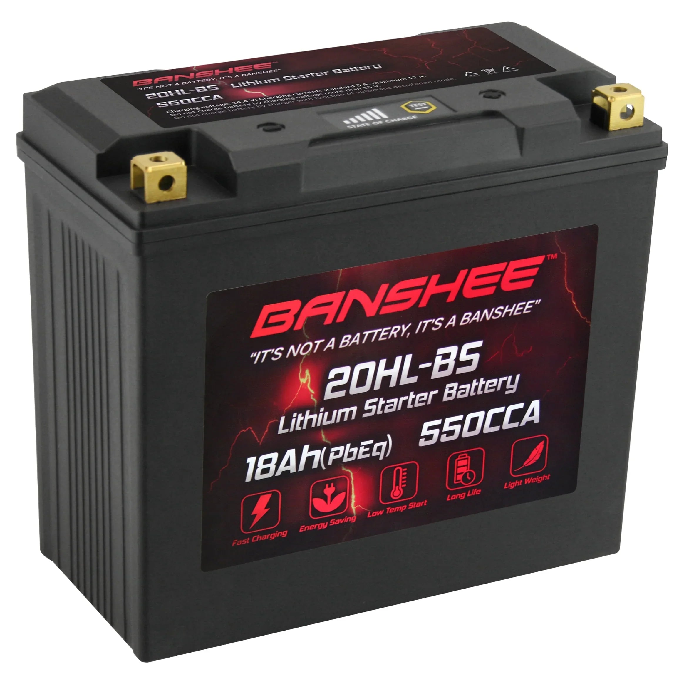 Yamaha to Battery Compatible XL700A with 2004 LiFePO4 Banshee XL700 2002 YTX20L-BS WaveVenture Motorsports