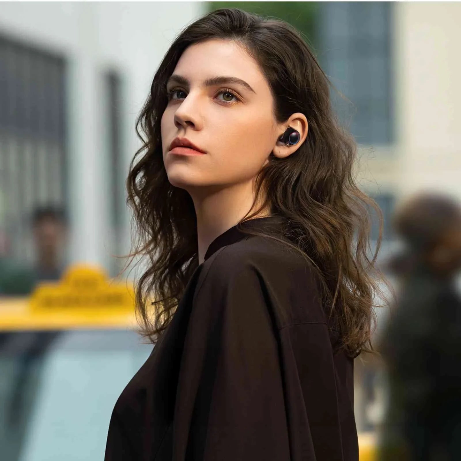 Connection, Lenovo Bluetooth UrbanX Case, Bluetooth liquid Bass IPX5 True (HD) Tab Boost Dual Resistance, Earbuds + M8 Connect, Balanced, Wireless Charging 5.2 with Compatible Black,