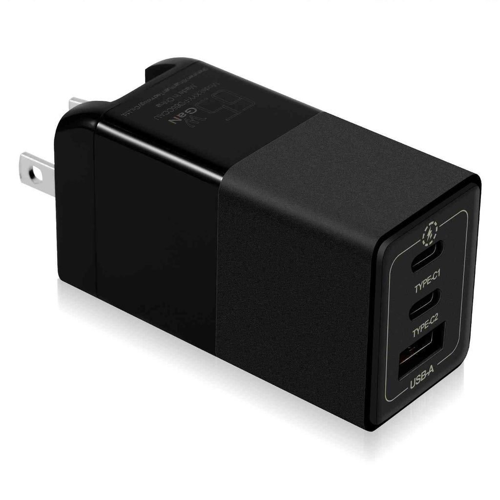 Doogee 65W Charging Pro/S58 MacBook, Galaxy, Ports Compatible with UrbanX Dual 3 Plus/S96 Charger Pixel, Fast USB Steam Pro/S59, USB-C iPhone, S86/S88 Deck with High-Speed Travel &