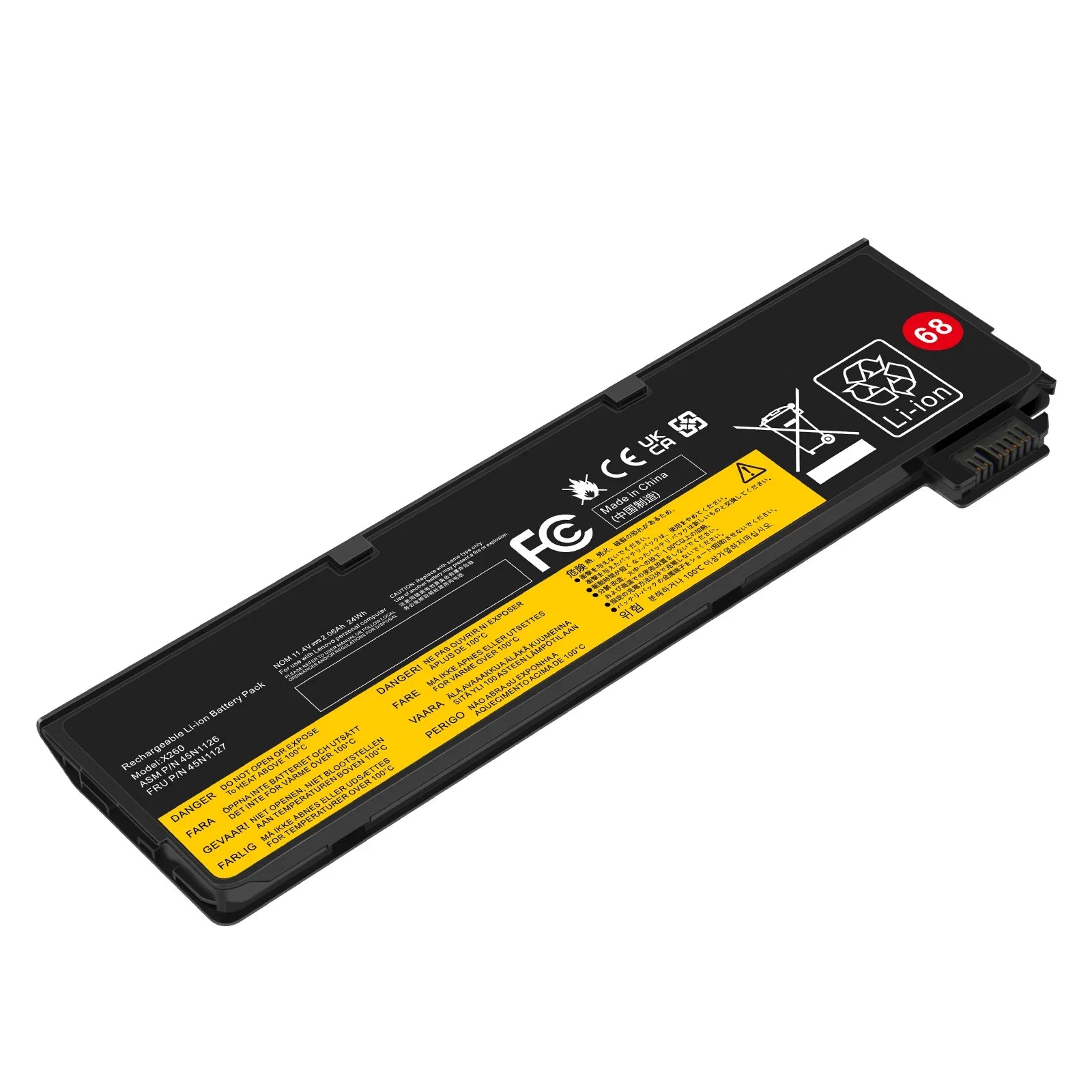 ThinkPad Lenovo 45N1127 X240 T440 45N1134 for X250 45N1777 T450s 45N1126 Battery