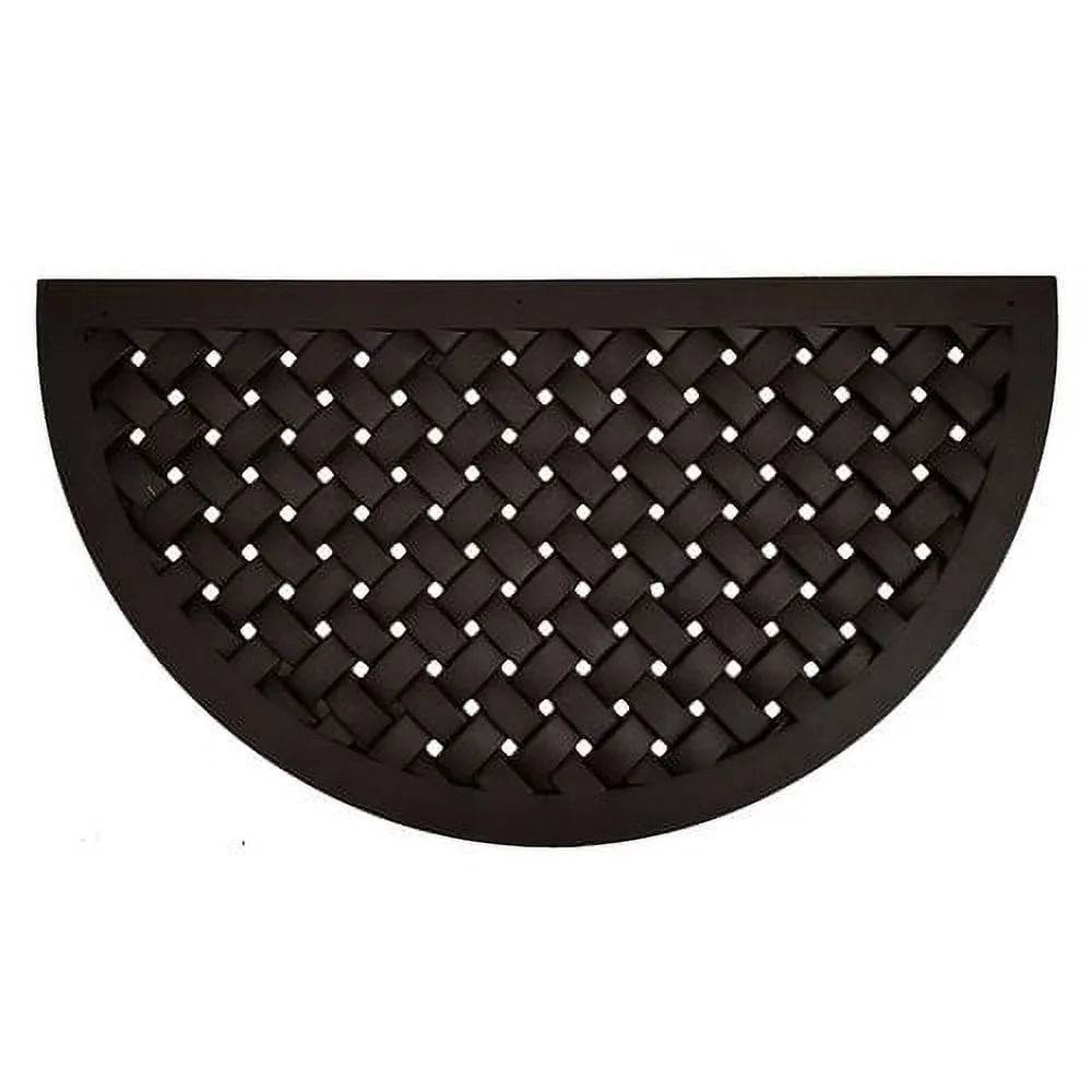 Weave 48" Mills Doormat 18" Calloway x exterior Rubber Hampton
