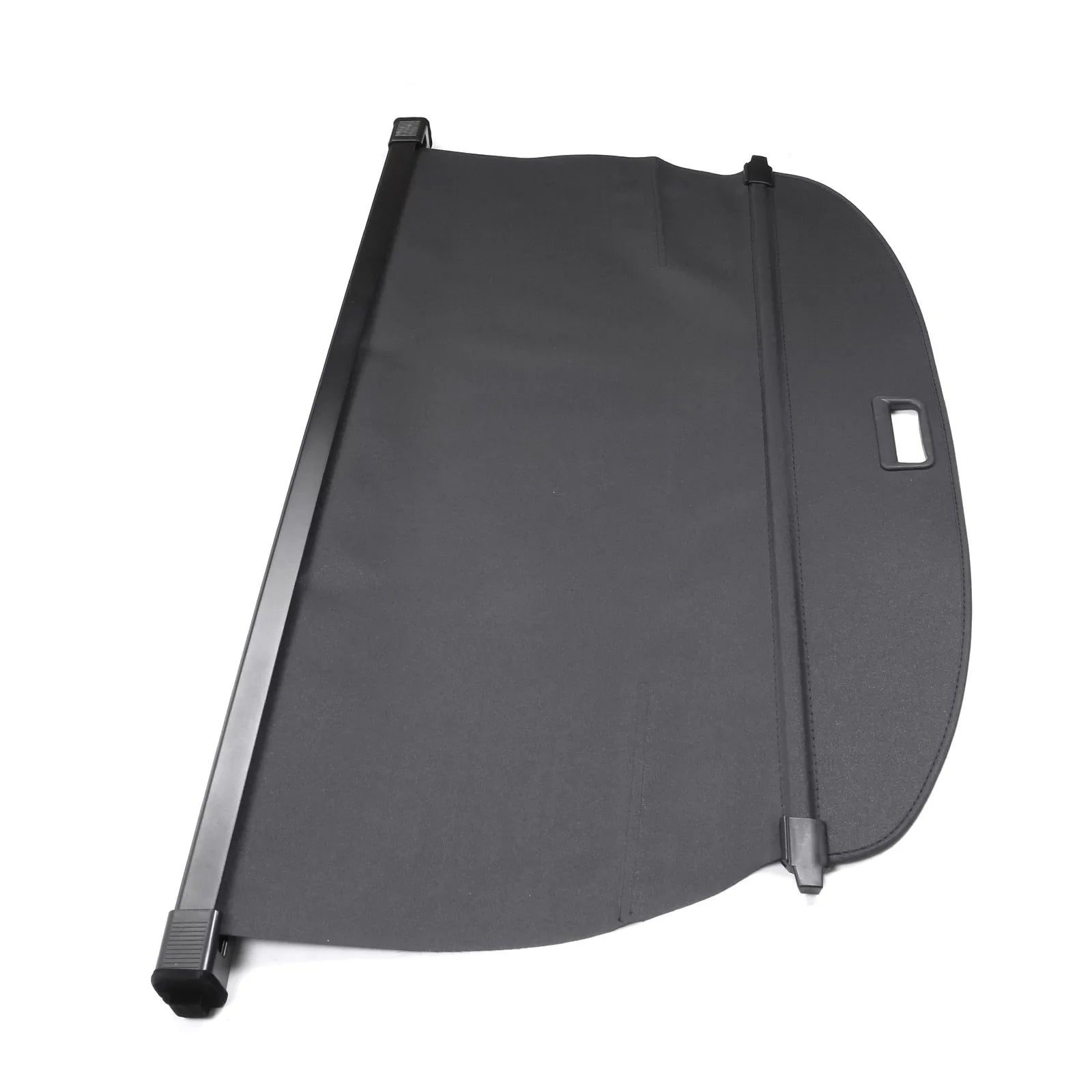 Black Trunk & Rod With Nissan Security All Cargo Rear Security Cover Shield Cover Motorsports Retractable PVC Ikon Rogue 2021-2023 Models Aluminum Compatible