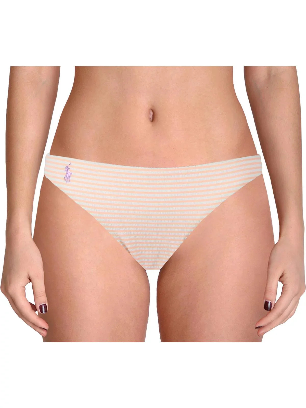 Separates Womens Lauren Polo Seersucker Ralph Swim Striped Bottom