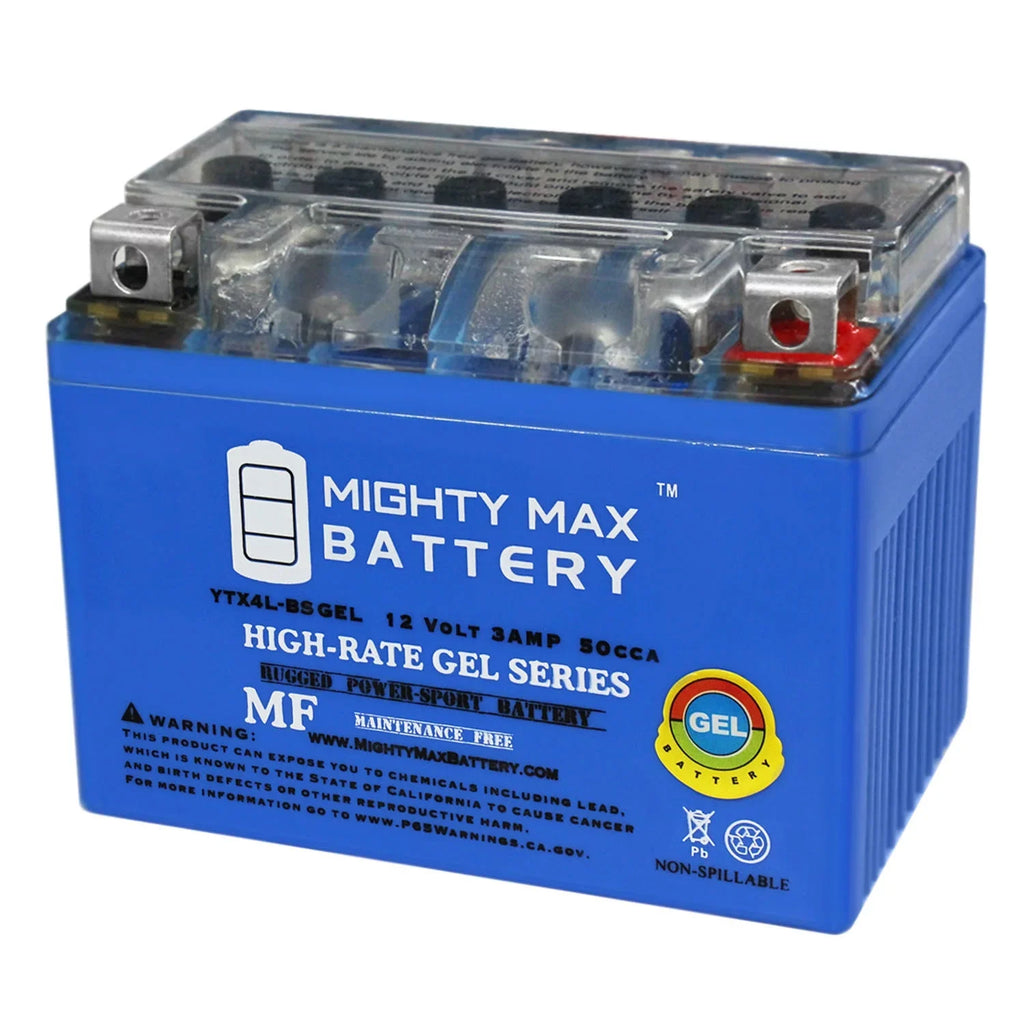 Sea-Doo Battery 1997 GSI Replacement for YTX4L-BS GEL