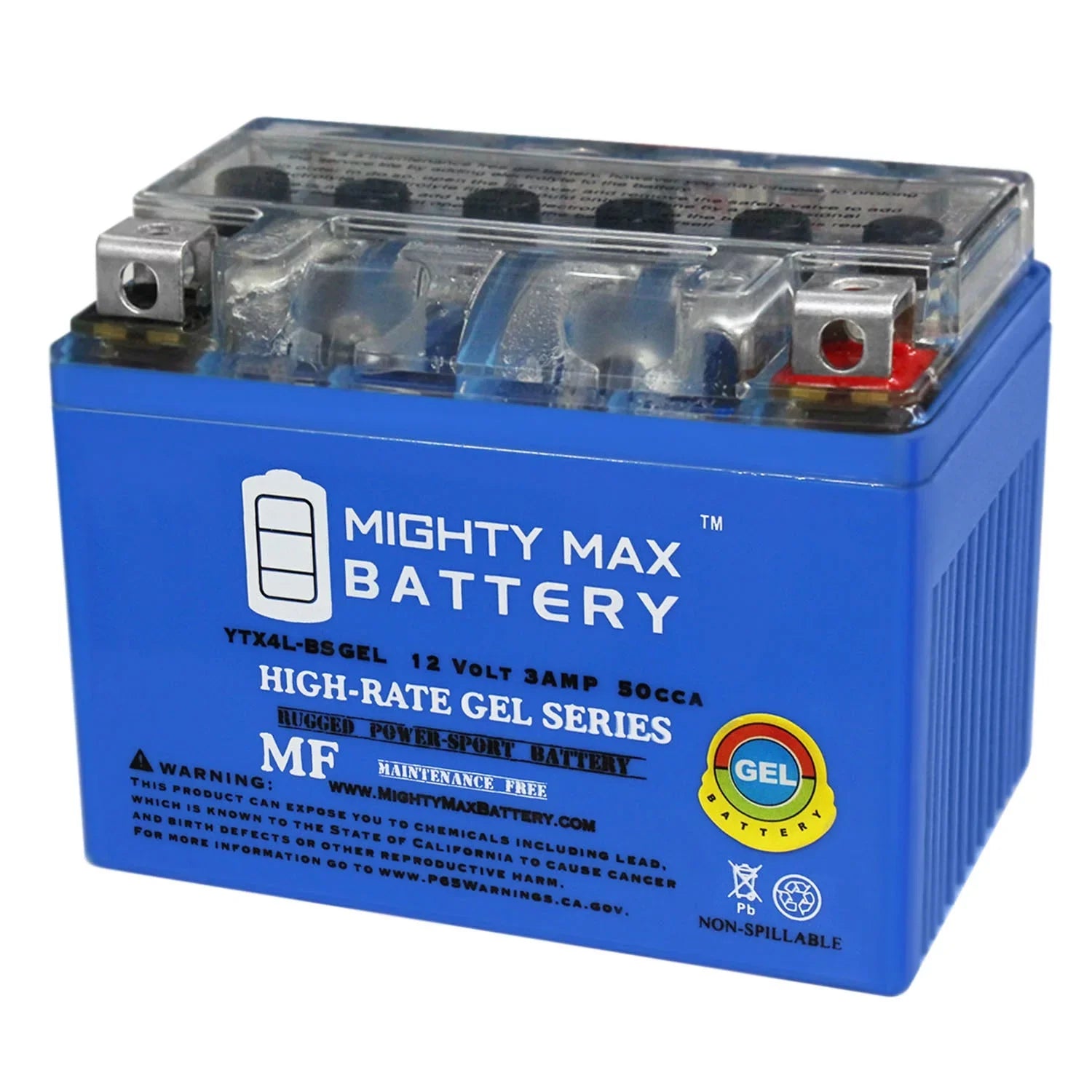 Sea-Doo Battery 1997 GSI Replacement for YTX4L-BS GEL