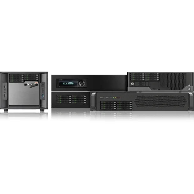 HDD Backplane 1 ICY 8x2.5 Hot x bay MiniSAS 5.25 HD RD in SSD Swap MB998IP-B