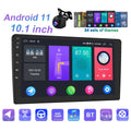 Radio Player HD 10 inch 10.1 AHD Podofo Car Stereo Double Rear Screen Car View Bluetooth Link Android Touch with inch GPS Din 11 MP5 Camera Mirror Car