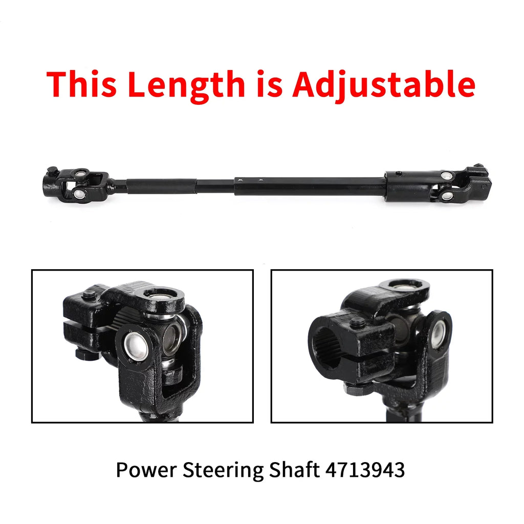 For Power JCXJ84 XJ Jeep 4713943 Shaft Steering Cherokee 1984-1994