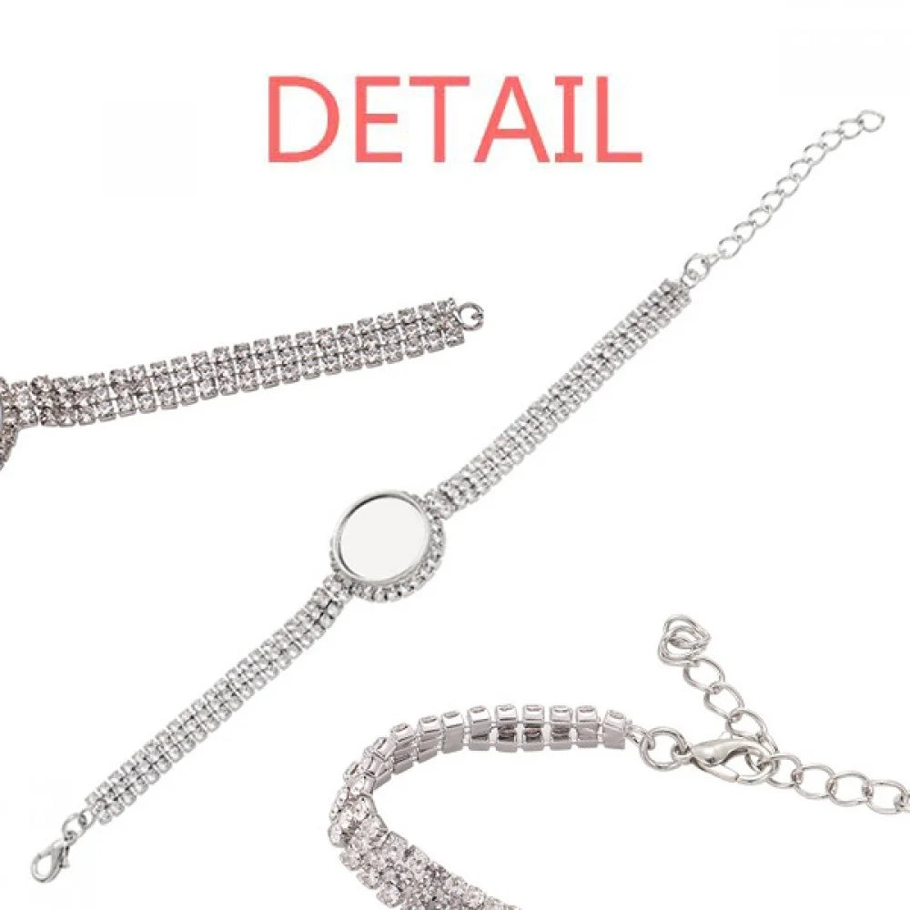 st Bracelet Diamond truck sand Tennis Chain Anklet mixing Jewelry spraying