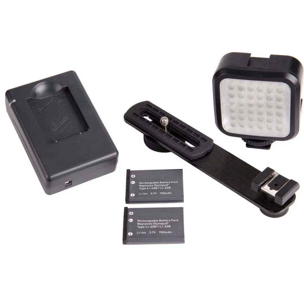'- Extra Battery Kit HD Handycam LED + + 16GB HDR-CX405
