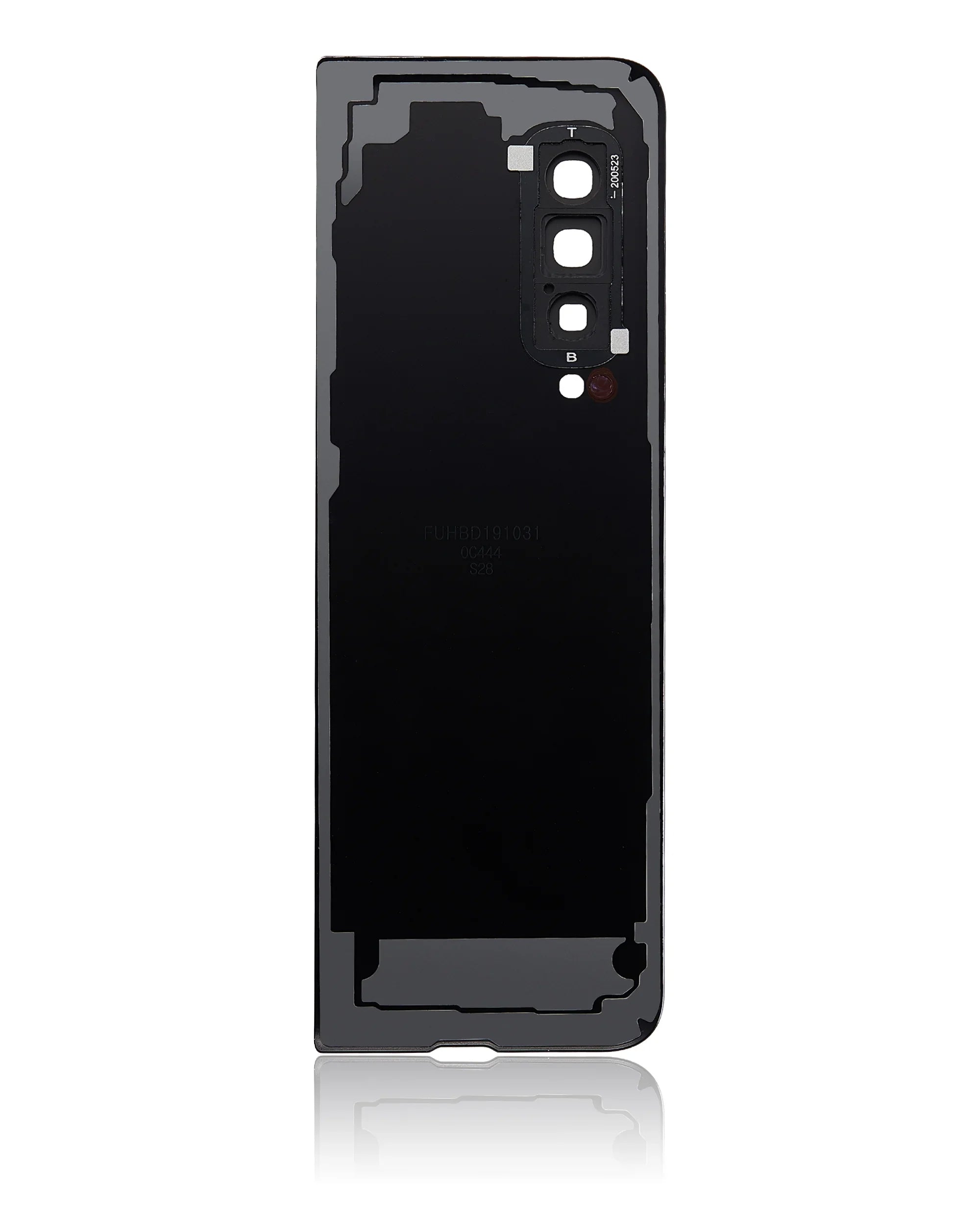 (Aftermarket With For Cover Lens Plus) (F900) 4G Galaxy Glass Replacement Black) Compatible Camera Back Fold (Cosmos