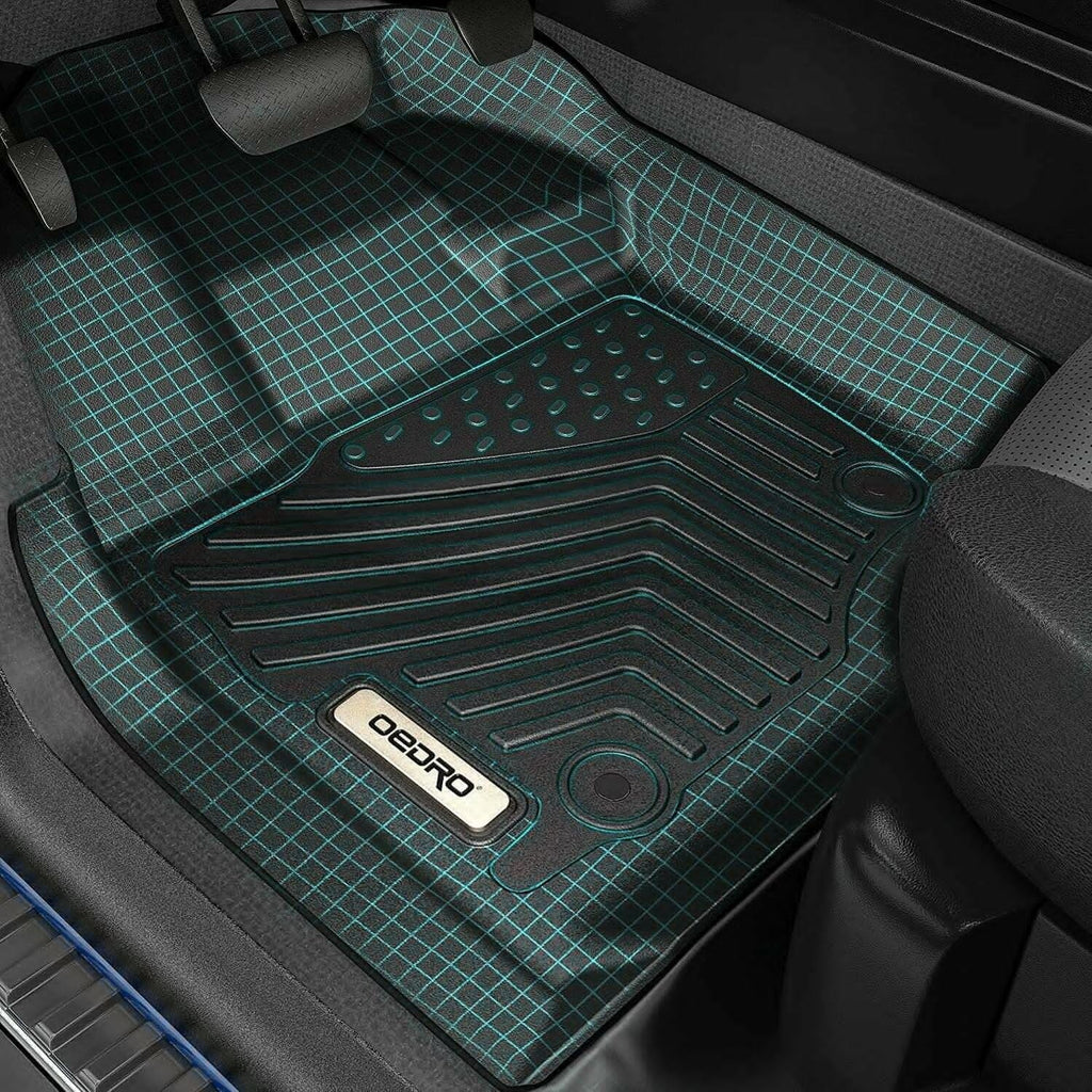 Mats Rubber with Floor Tahoe/GMC 2015-2020 Compatible Yukon 3D Chevy/Chevrolet Carpet Ledkingdomus TPE