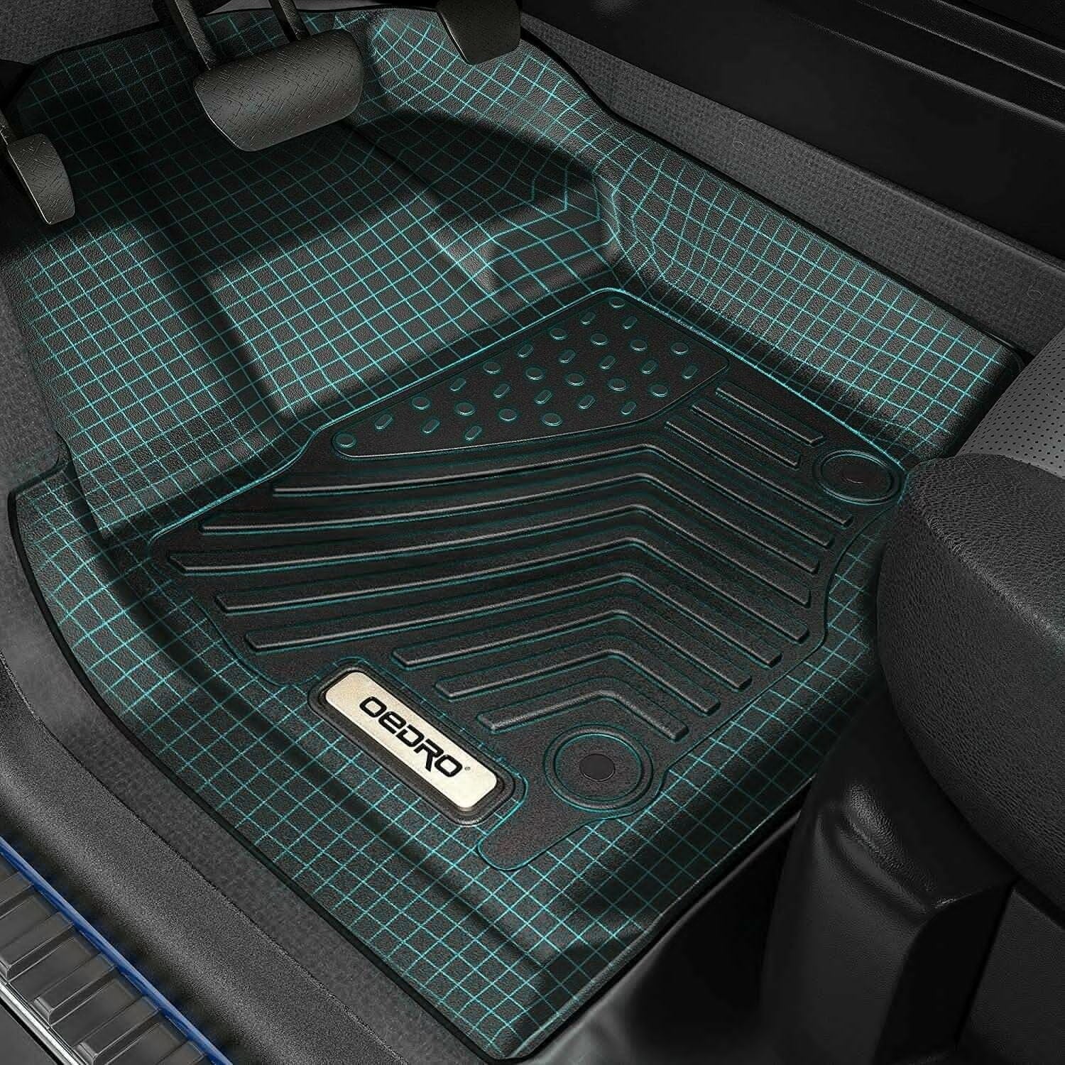 Mats Rubber with Floor Tahoe/GMC 2015-2020 Compatible Yukon 3D Chevy/Chevrolet Carpet Ledkingdomus TPE