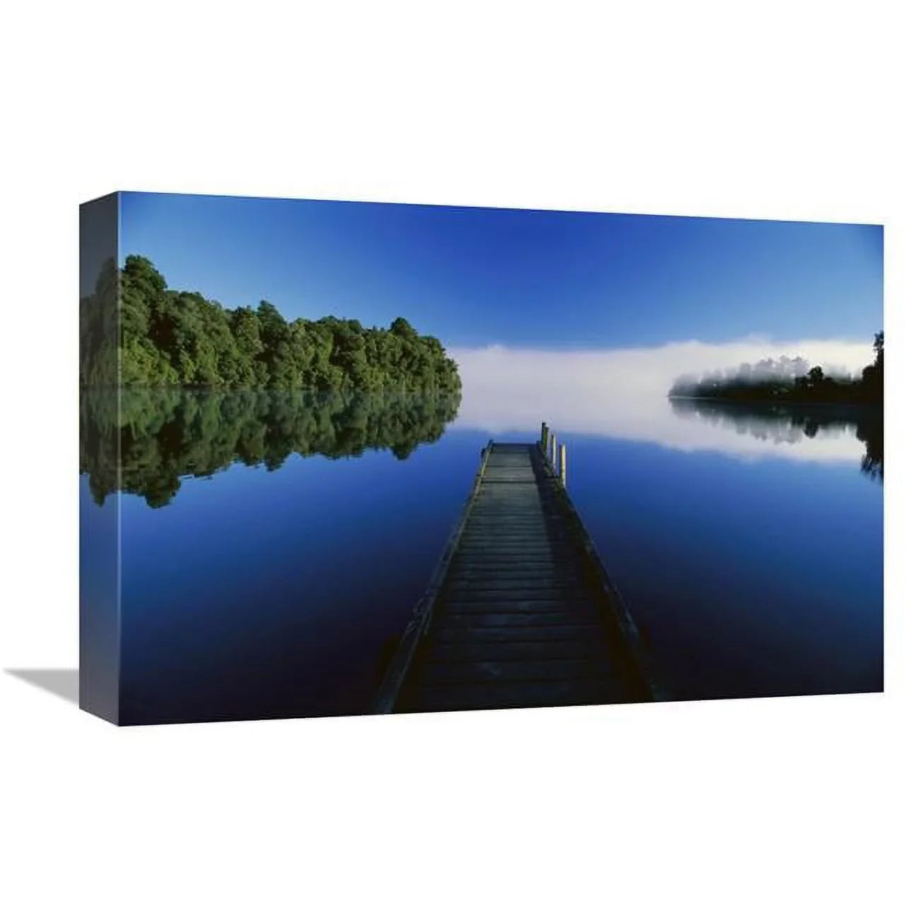 Dock Print Global Mapourika Reaching Into - Out Art Lake New - South - Zealand Andy Reisinger Gallery Wood Island