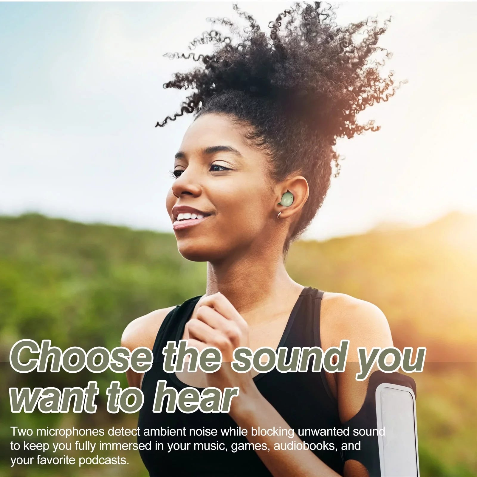Truly Dual for 2 Buds Inspiron Isolation, Bass Wireless - - Bluetooth UrbanX Amplified Street Microphone Green with Headphones Noise and Dynamic Laptop