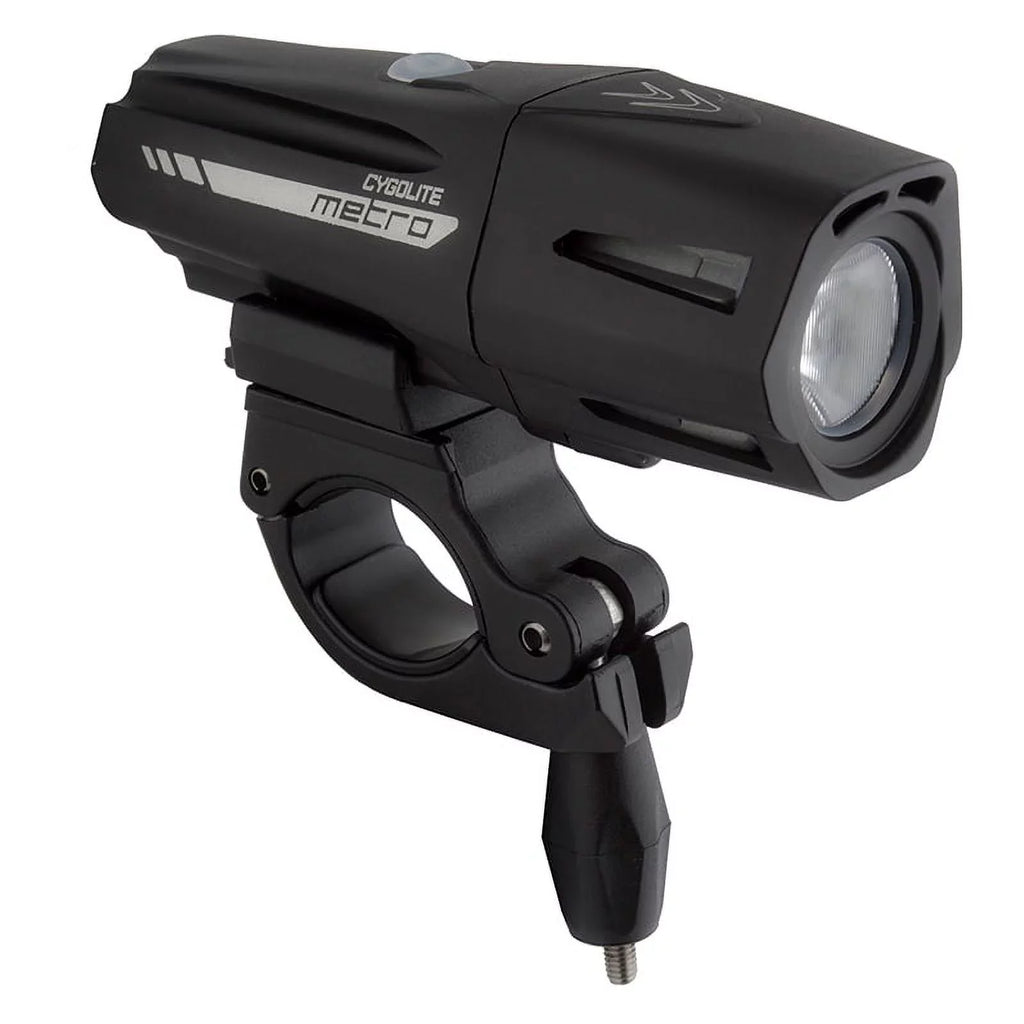 Lumen Pro Chargeable LED Metro Black USB Handlebar Bike Light, Cygolite 1100