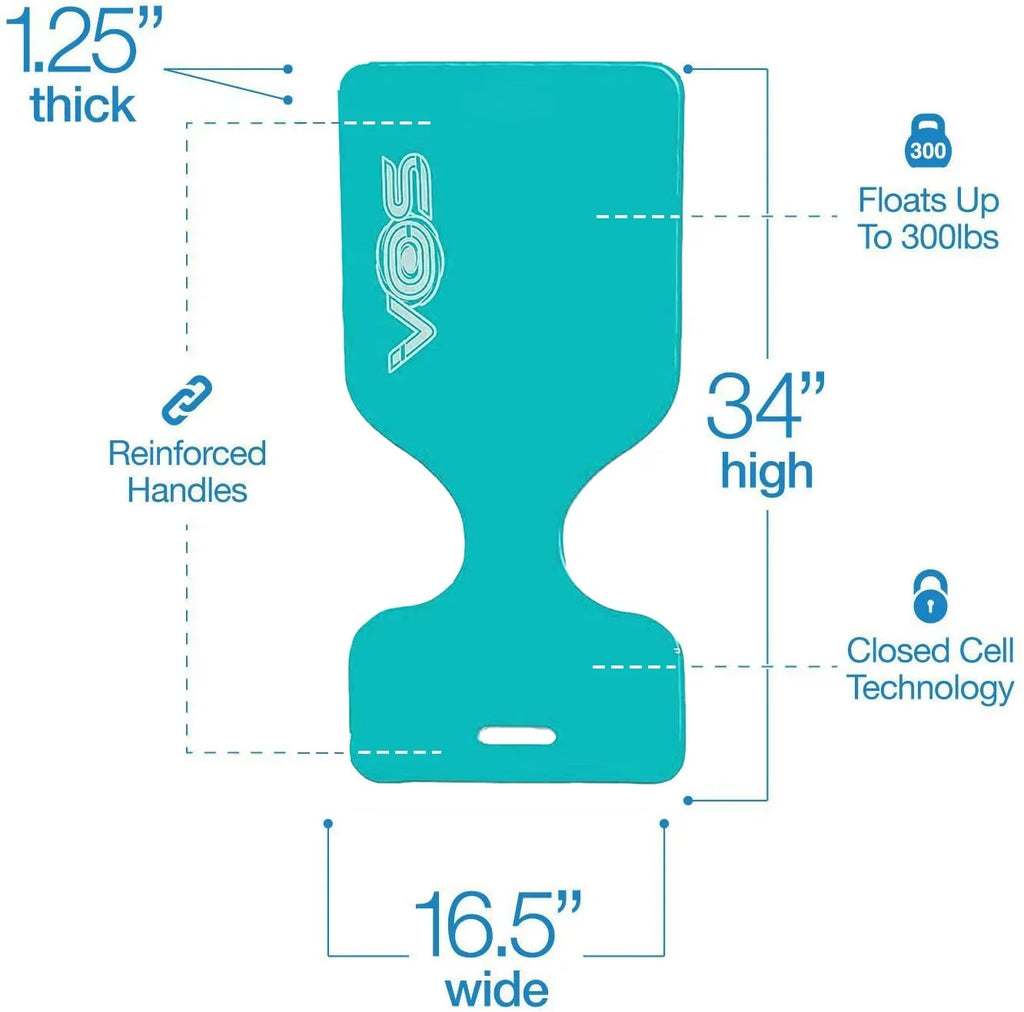 Beaches, liquid Floats for Pc Solid and Adults Kids Ultra 2 Premium Saddle Pool, Floating VOS Phoenix Lakes, - Pack(Seafoam) liquid for Parks, Buoyant, Seats Comfortable