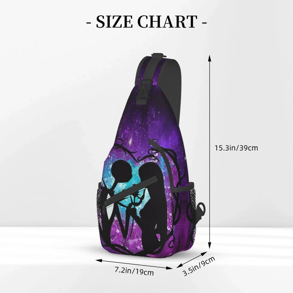Bags Unisex Men Christmas Crossbody Gifts Before The Backpack Chest Daypack Bag Hiking Nightmare Women For Shoulder Travel Sling