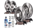 and 2017 - Rear - and 2014 2013 Camry 2015 2012 with Compatible Front Pad 2016 Kit Rotor Brake