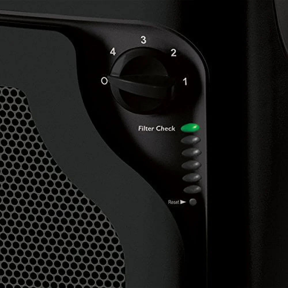 Black 4-Speed Air True kzdkc Large Holmes Room Purifier, HEPA Medium,