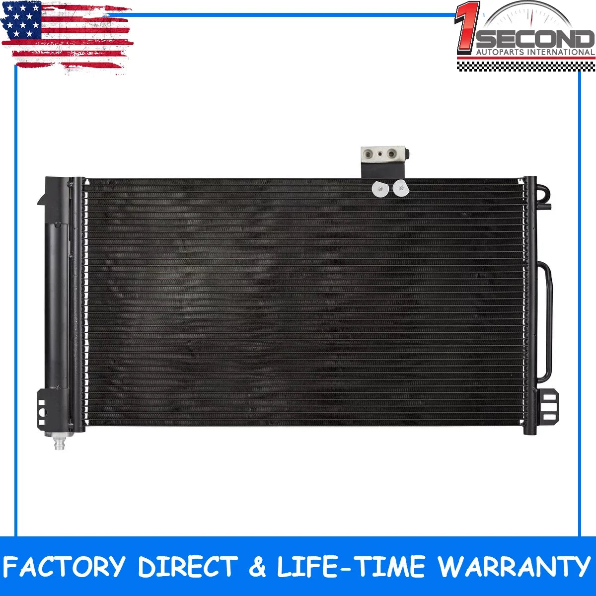 08 2005-2011 3268 SLK55 AMG Compatible Condenser V8 10 with -Benz 5.5L 09 1second 11