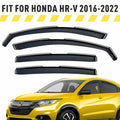 4 Guards Honda Accessories Visors Sun AEROGUYS Extra for - Wind Window Rain pcs. HR-V Durable Visors, 2016-2022, Fit In-Channel Deflectors Car Vent AG0157 Visors, Window