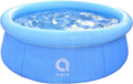 Ground 20 Pool, 1 X Swimming 2 Backyard To exterior Inflatable Foot Prompt Capacity Kiddie Blue Above Person 5.5 Set 12014 Avenli Kids Inch