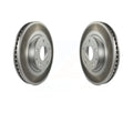 Mazda For Front Disc CX-5 Pair Brake Rotors Coated 6 KG-100346