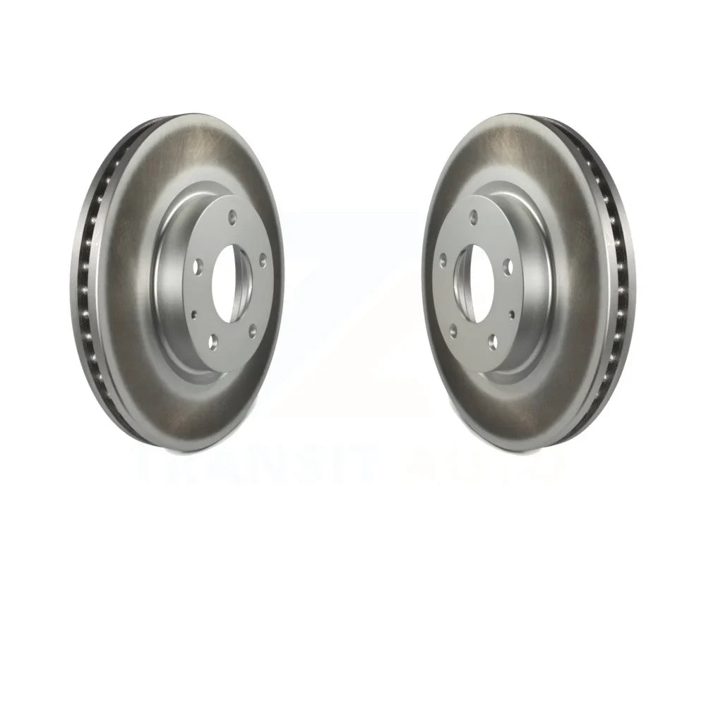 Mazda For Front Disc CX-5 Pair Brake Rotors Coated 6 KG-100346
