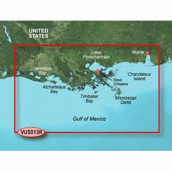 Vision HD g3 Charles Lake BlueChart Garmin