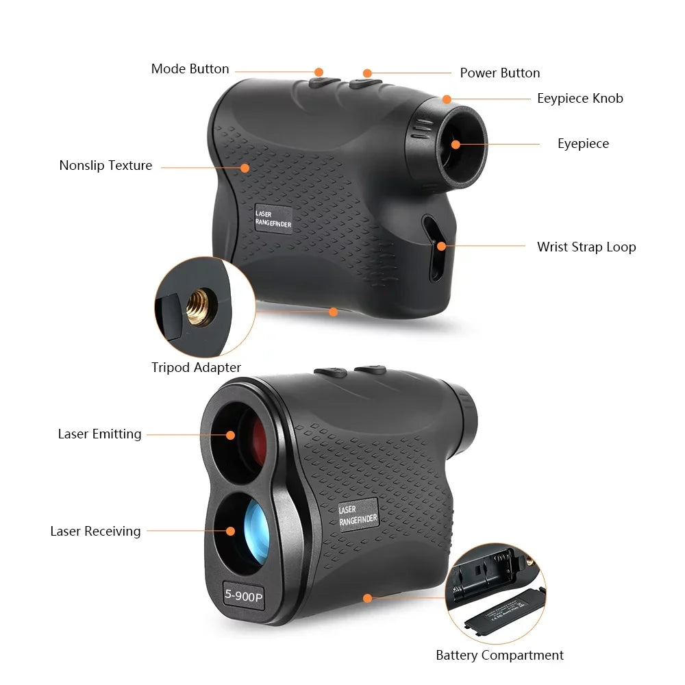 Meter Tester Qudai Meter Rangefinders,500m Arealer 600m Speed Speed / Qinquan Measurement Telescope Distance SiukeDistance 900mTesterMeasurement