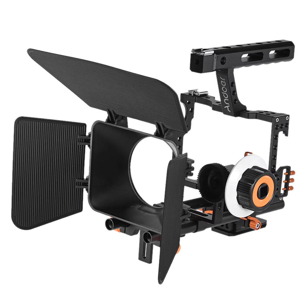 Mirrorless Camera Film Panasonic ILDC for Camera GH4 System Making w/ Aluminum Rig Kit Replacement Alloy for Video Box C500 Matte Cage A7S/A7/A7R/A7RII/A7SII/A7IV Moobody Camcorder