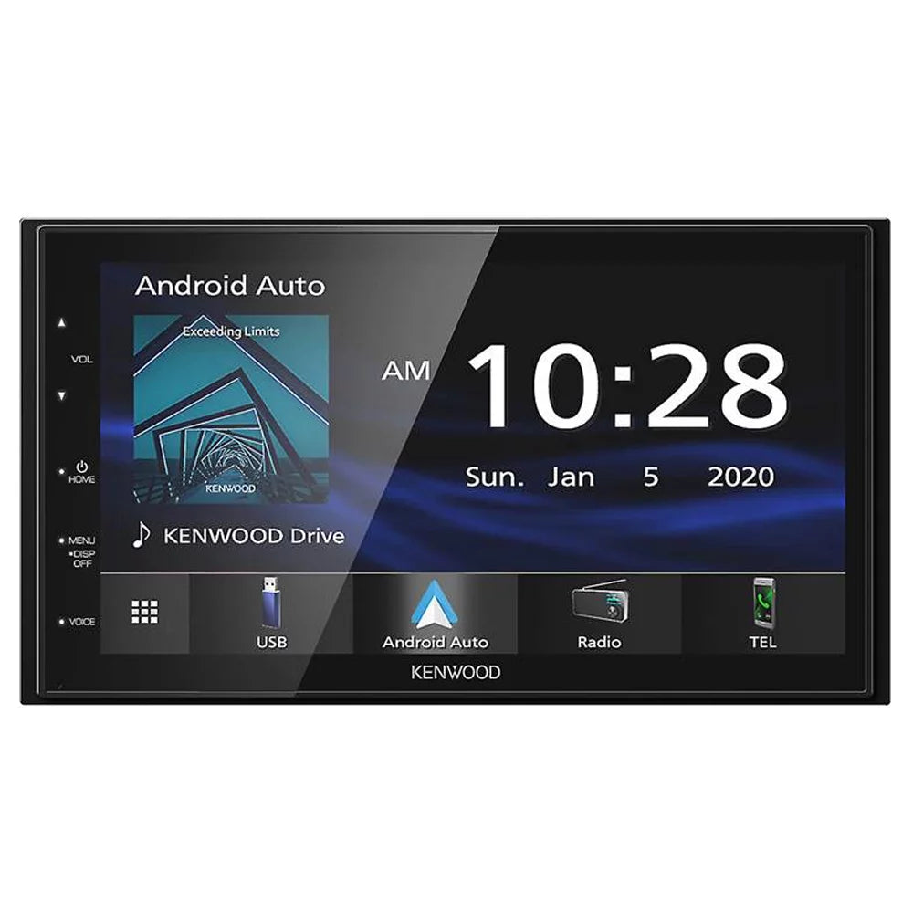 View Universal Rear Camera and Kenwood New Multimedia CMOS-130 Receiver DMX4707S