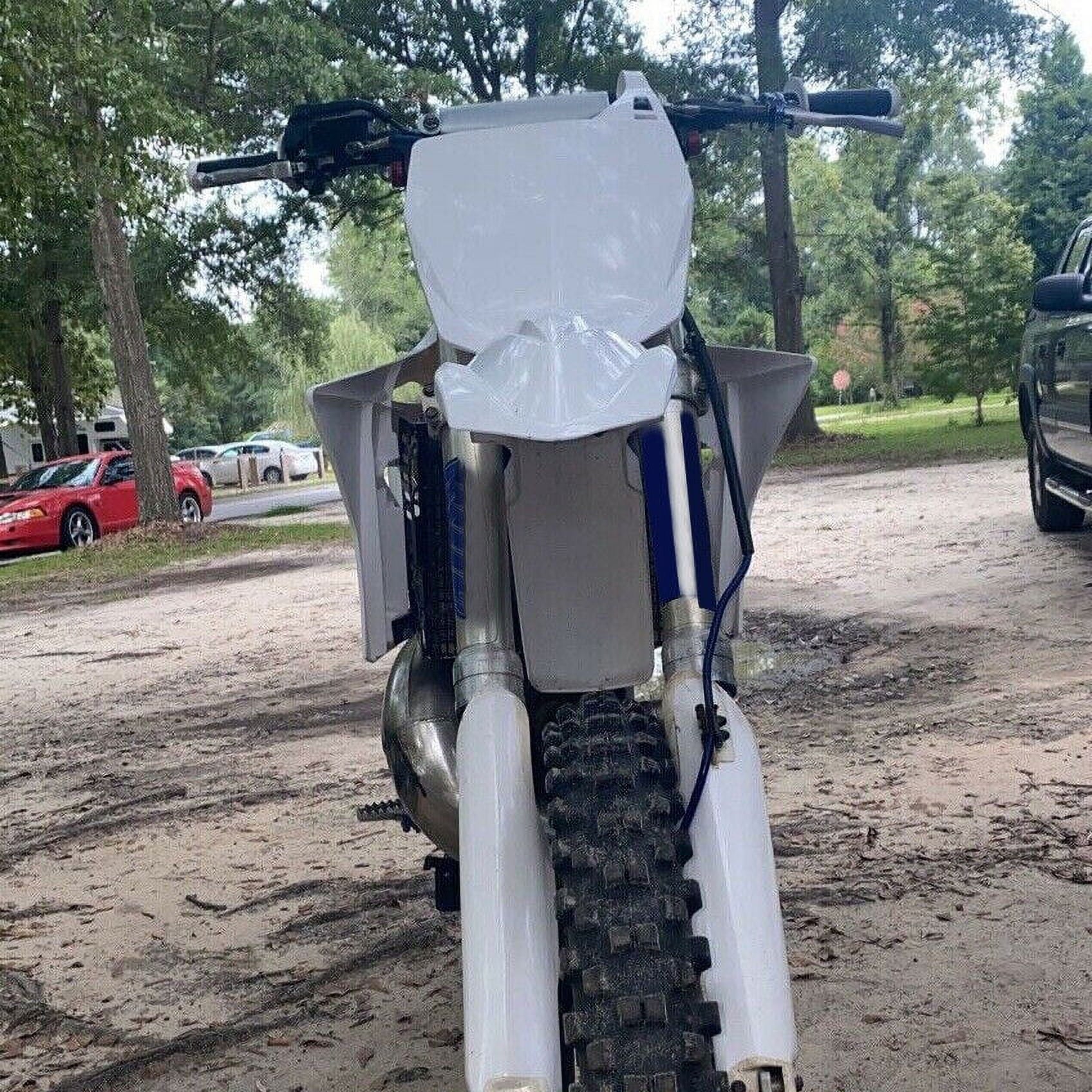 White YZ125 Yamaha Kojem Plastic Complete Kit 2002-2014 YZ250 for Restyle