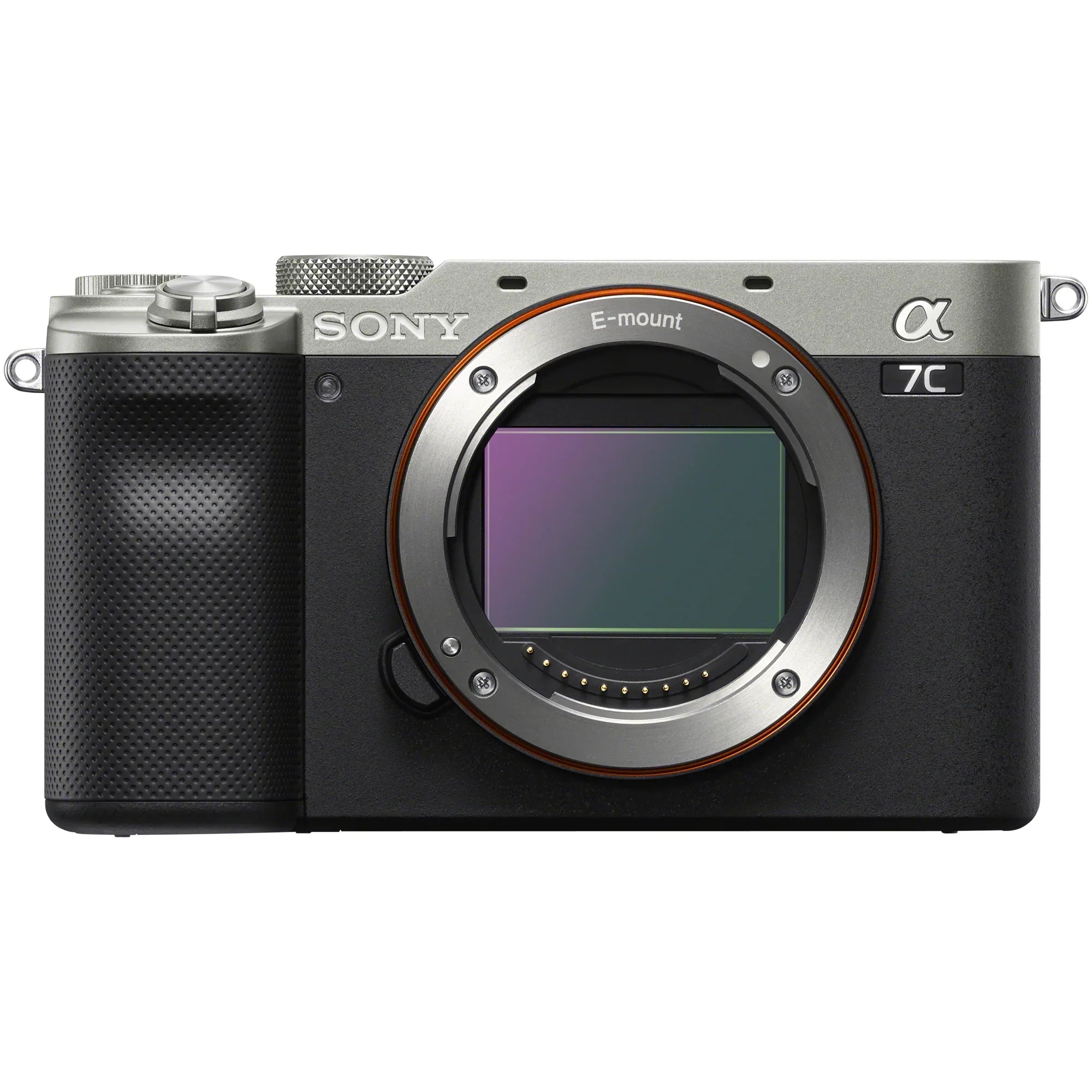 '+ + Bundle Flash Extra + Mirrorless 7C Software Silver Battery with Body Frame Camera Case Interchangeable + Kit Gear + a7C Accessories Alpha Card and Deco ILCE7C/S Full Filters Only 64GB Lens