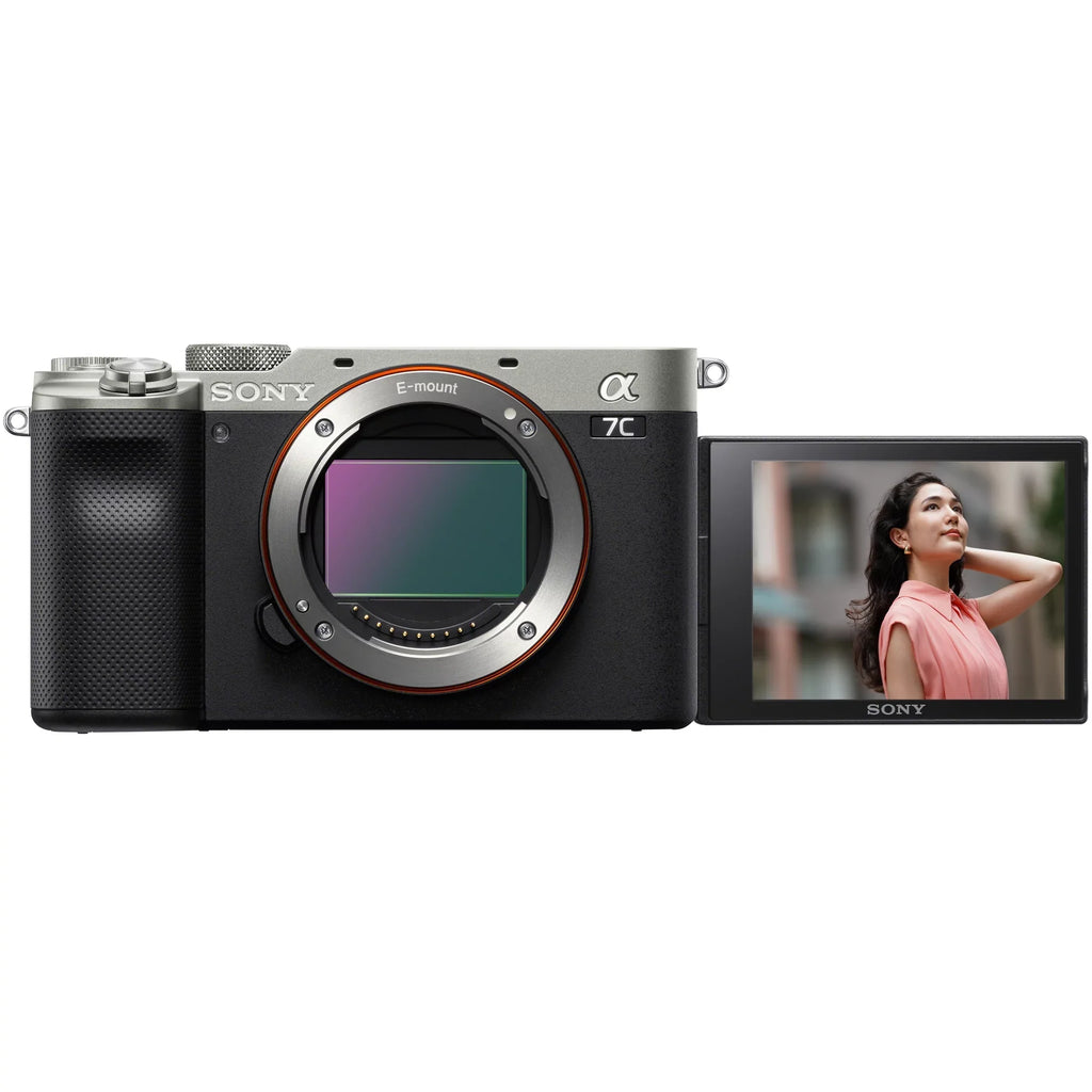 a7C ILCE7C/S Deco FE and Full Backpack Gear F1.8 SEL20F18G Photography Camera Silver with Case Mirrorless , with G Frame Body 20mm Lens Bundle Accessories Software